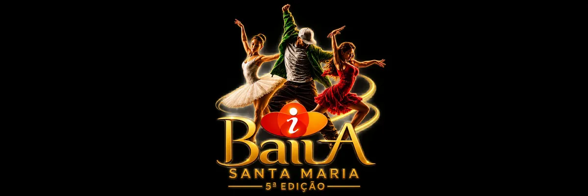 Banner do Baila Santa Maria